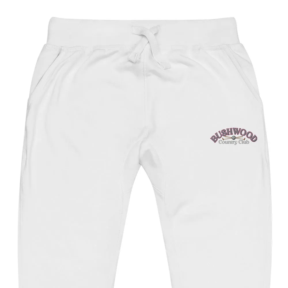 Bushwood Country Club Embroidered Fleece sweatpants