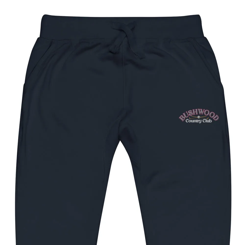 Bushwood Country Club Embroidered Fleece sweatpants