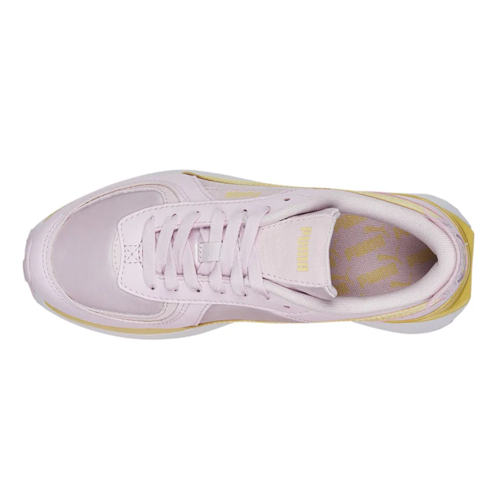 Cruise Rider Nu Satin Lace Up Sneakers