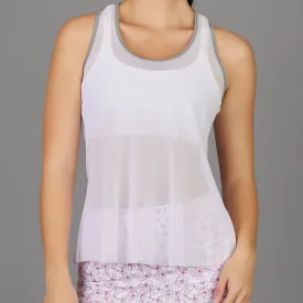 Dash Sheer Top (white)