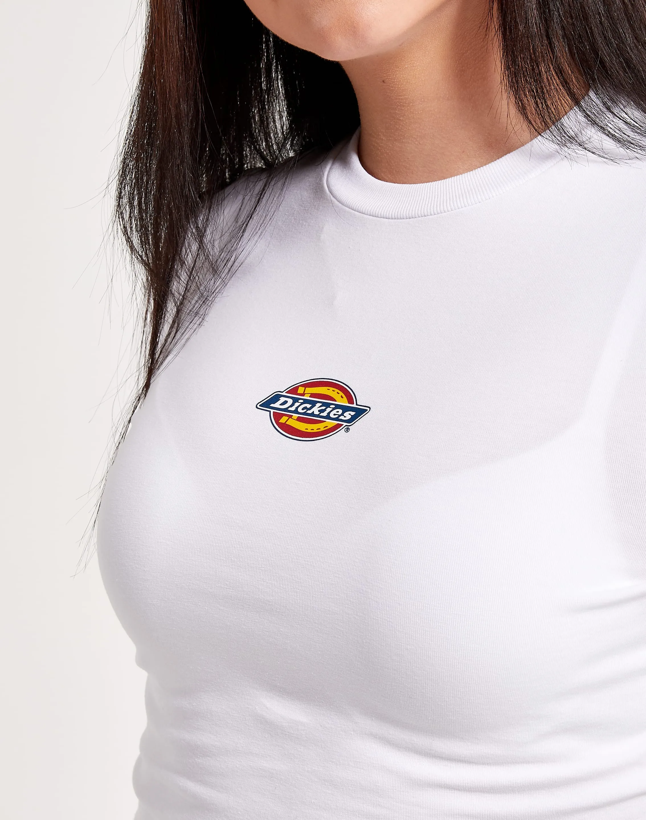 Dickies Long-Sleeve Cropped Shirt