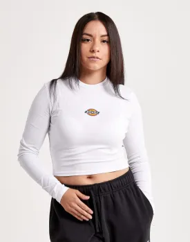 Dickies Long-Sleeve Cropped Shirt