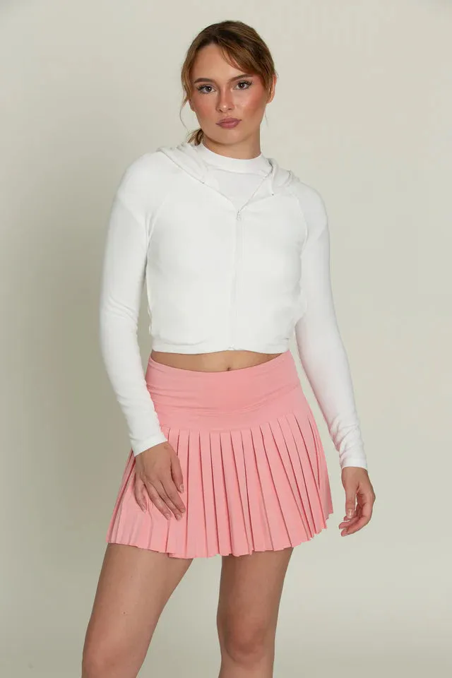 Gold Hinge 15" Pleated Tennis Skirt