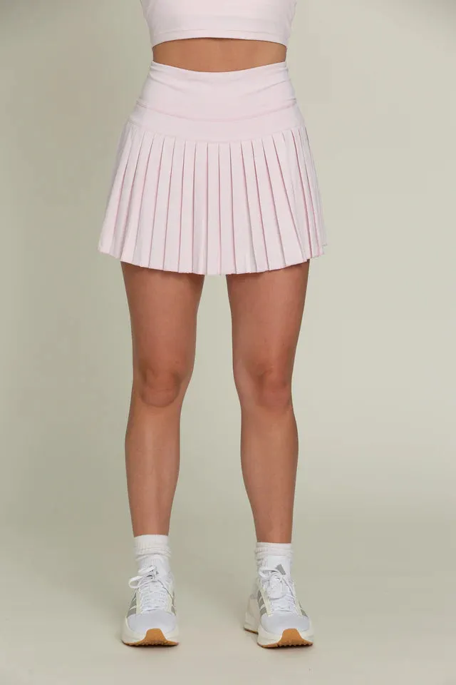 Gold Hinge 15" Pleated Tennis Skirt