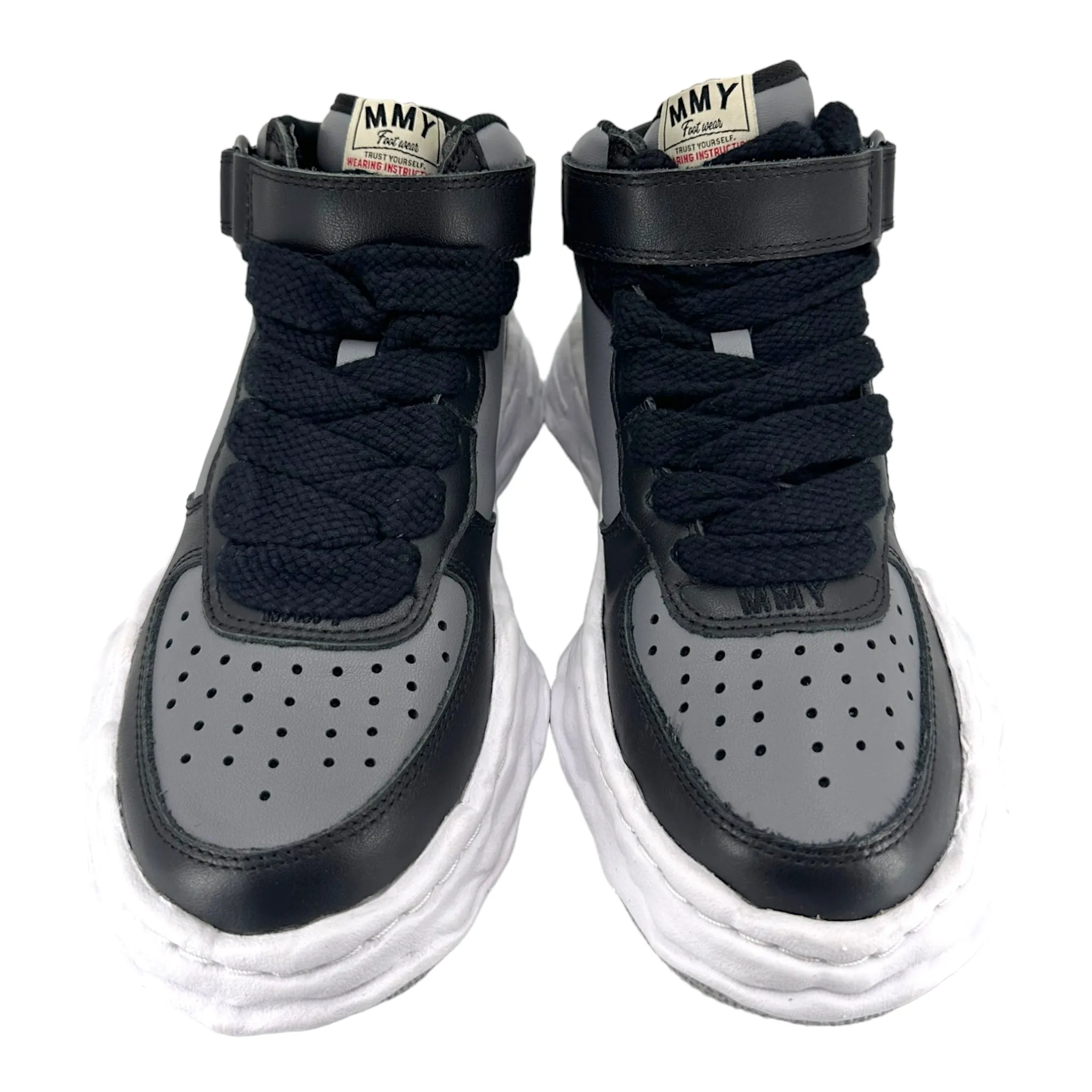 Maison Mihara Yasuhiro Wayne OG Sole Sneaker High Black Grey