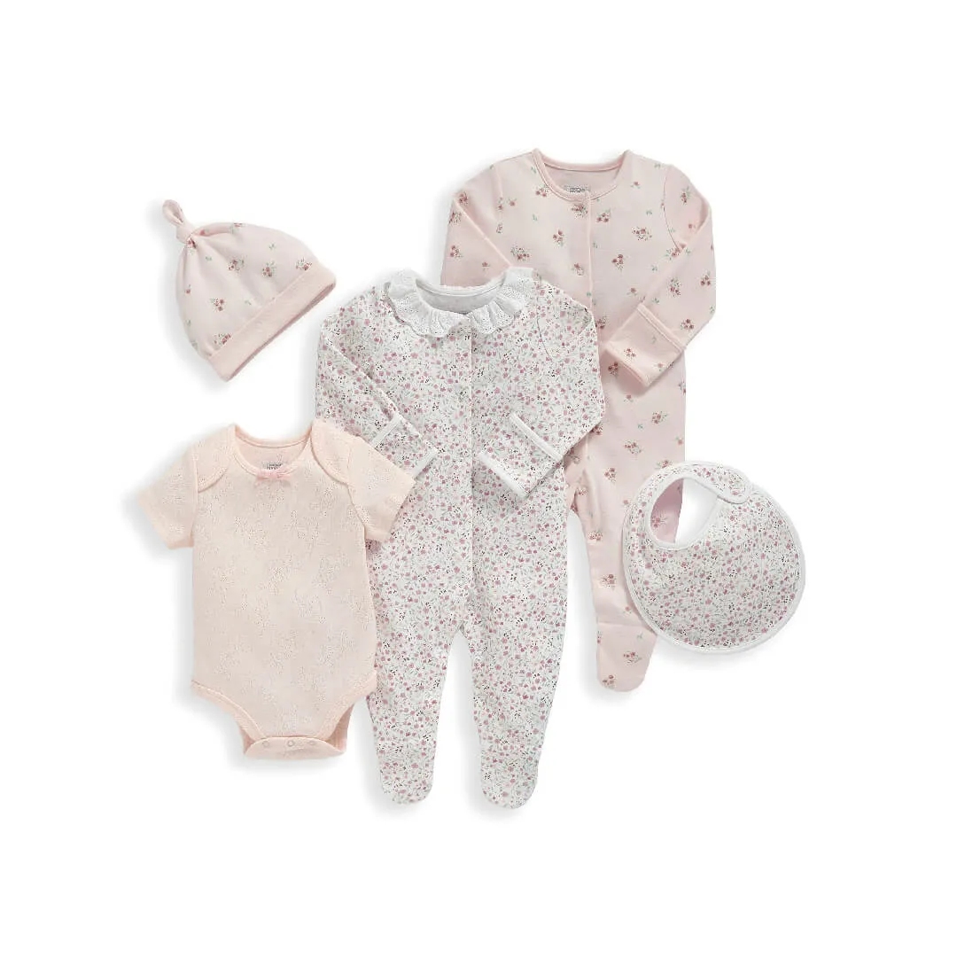 Mamas and Papas Floral Set - 5 Piece Set