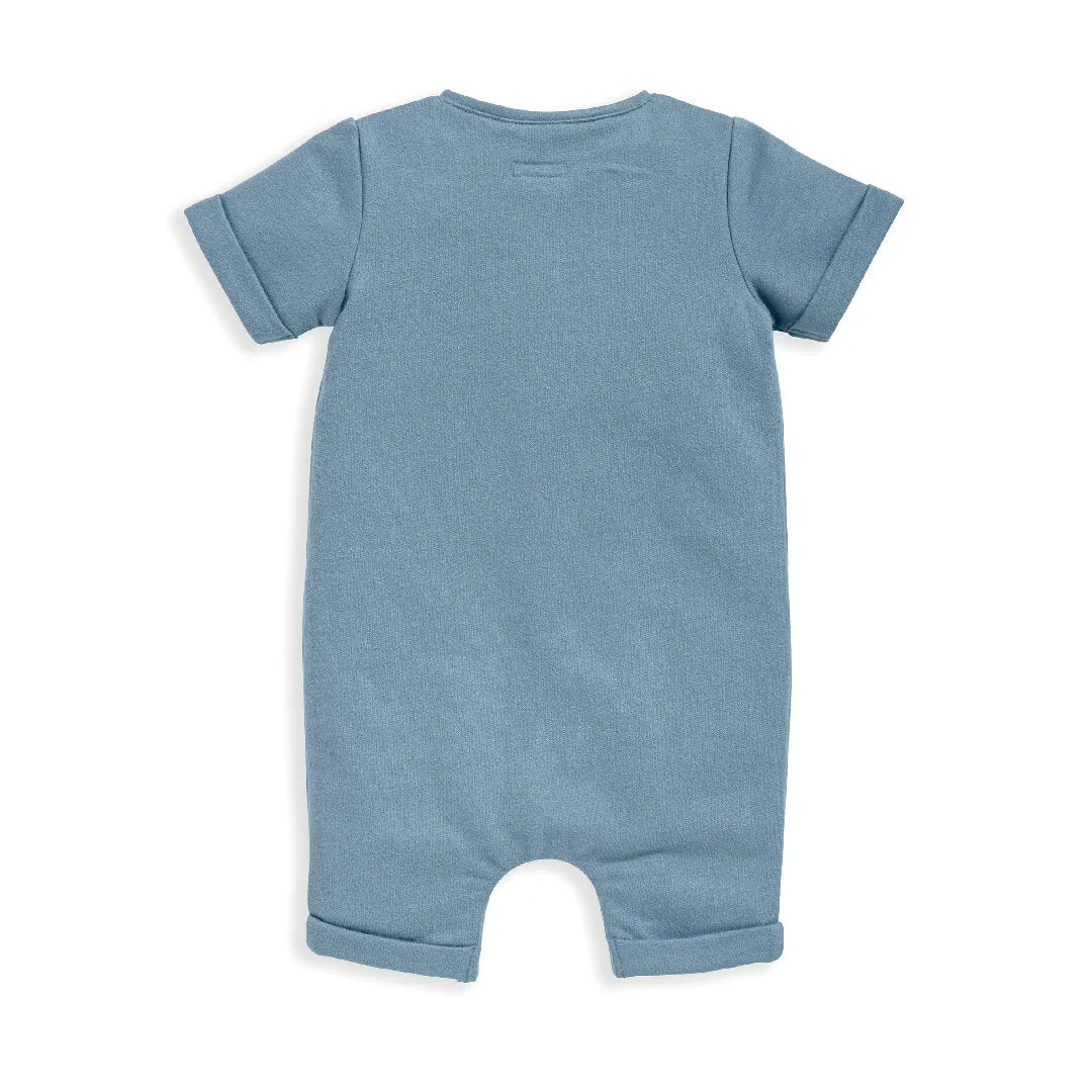 Mamas and Papas Jersey Sweat Shortie Romper