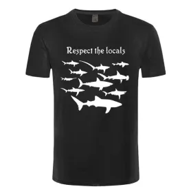 Men T-Shirt : Respect the Locals