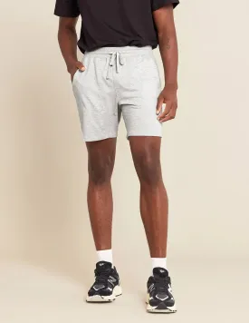 Men's Grey Marl Lightweight Sweat Shorts