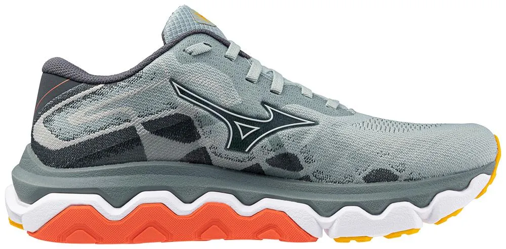 Mizuno Women's Wave Horizon 7 - Grey Mist/White