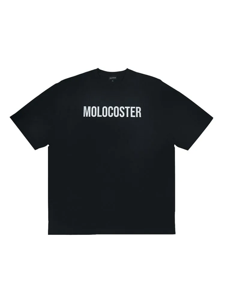 Molocoster City Couples' Loose Fit Cotton Tee - Men's