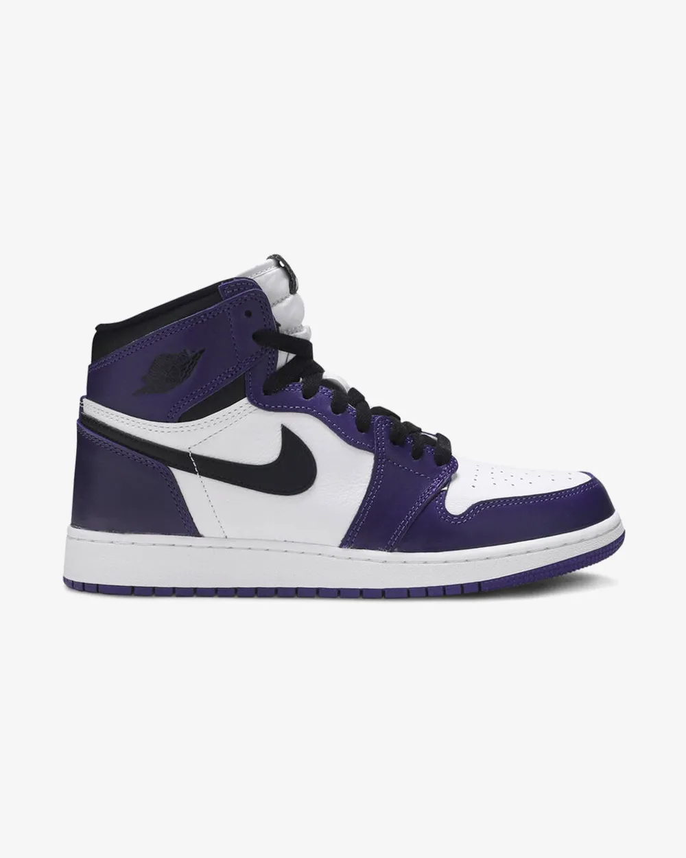 NIKE AIR JORDAN1 RETRO COURT PURPLE WHITE 2020 GS (NEW)