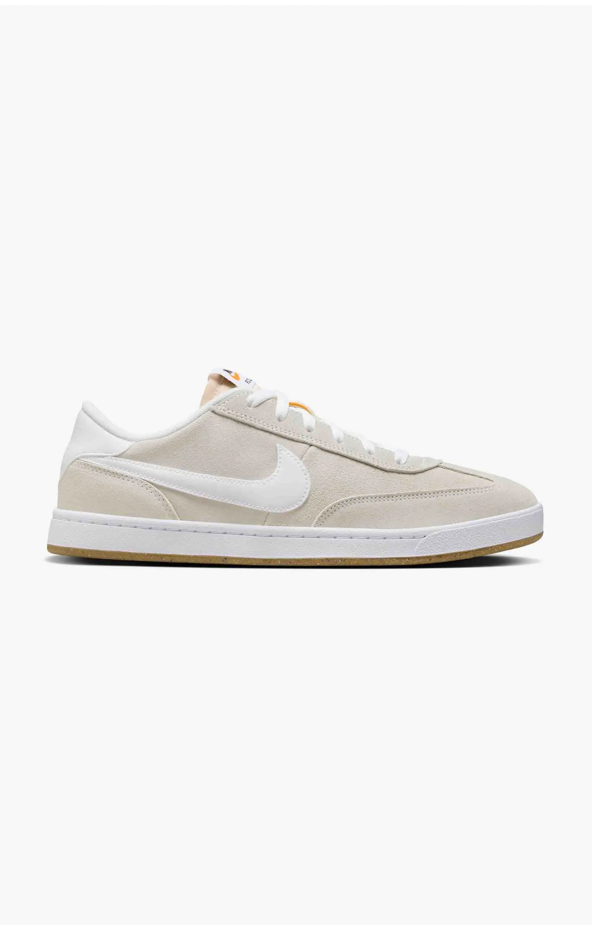 Nike SB FC Classic Skate Shoe, Summit White/Vivid Orange