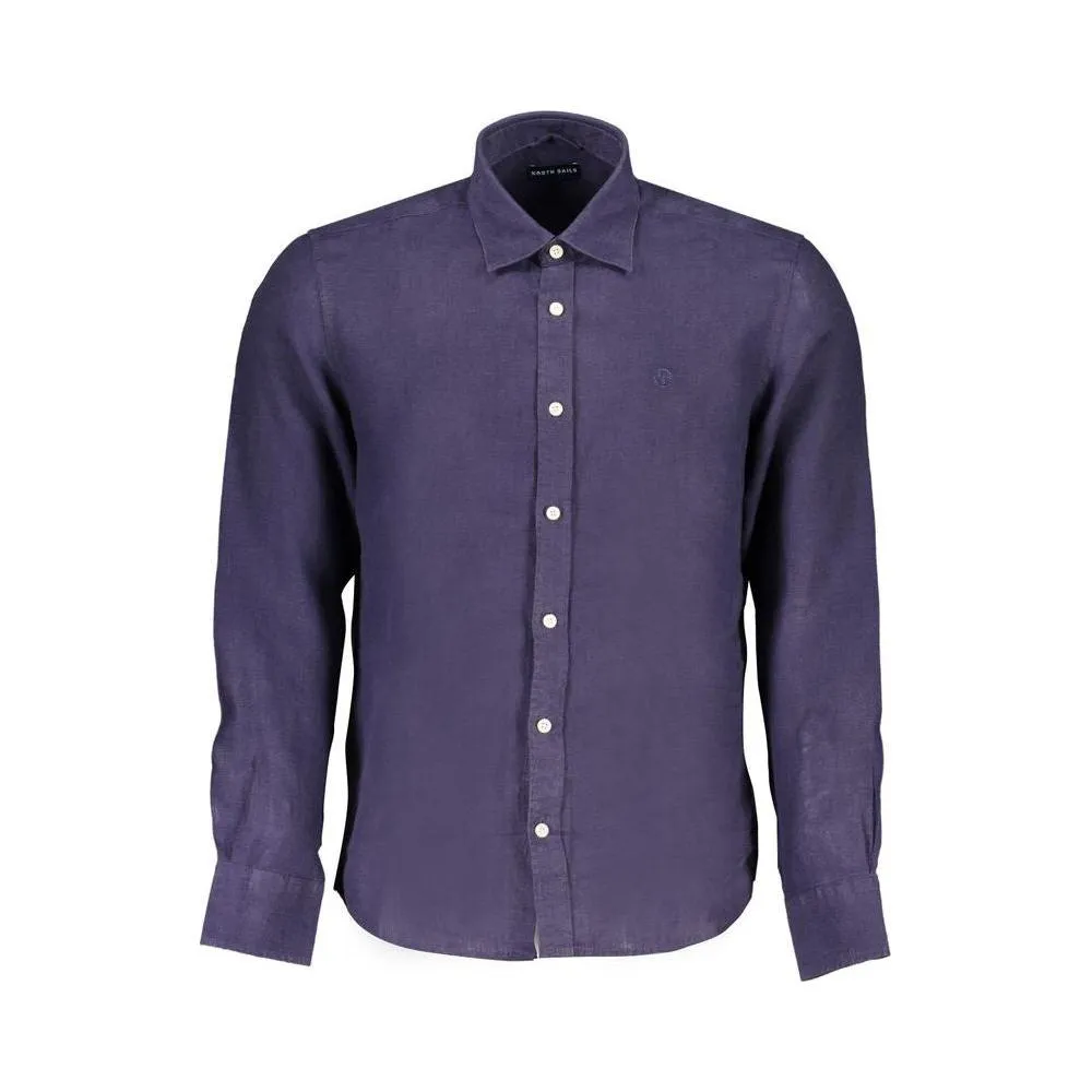 North Sails Blue Cotton Shirt