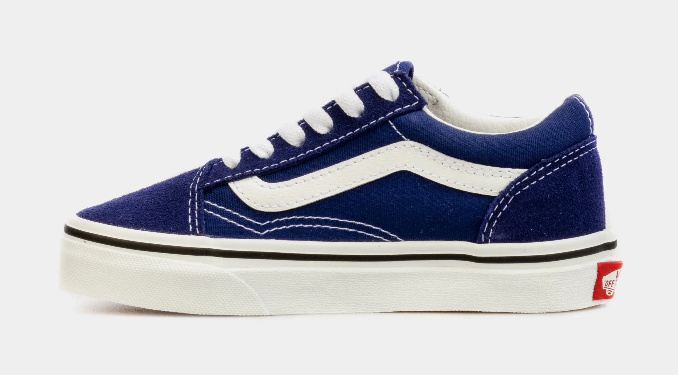 Old Skool Preschool Skate Shoes (Blue/White)