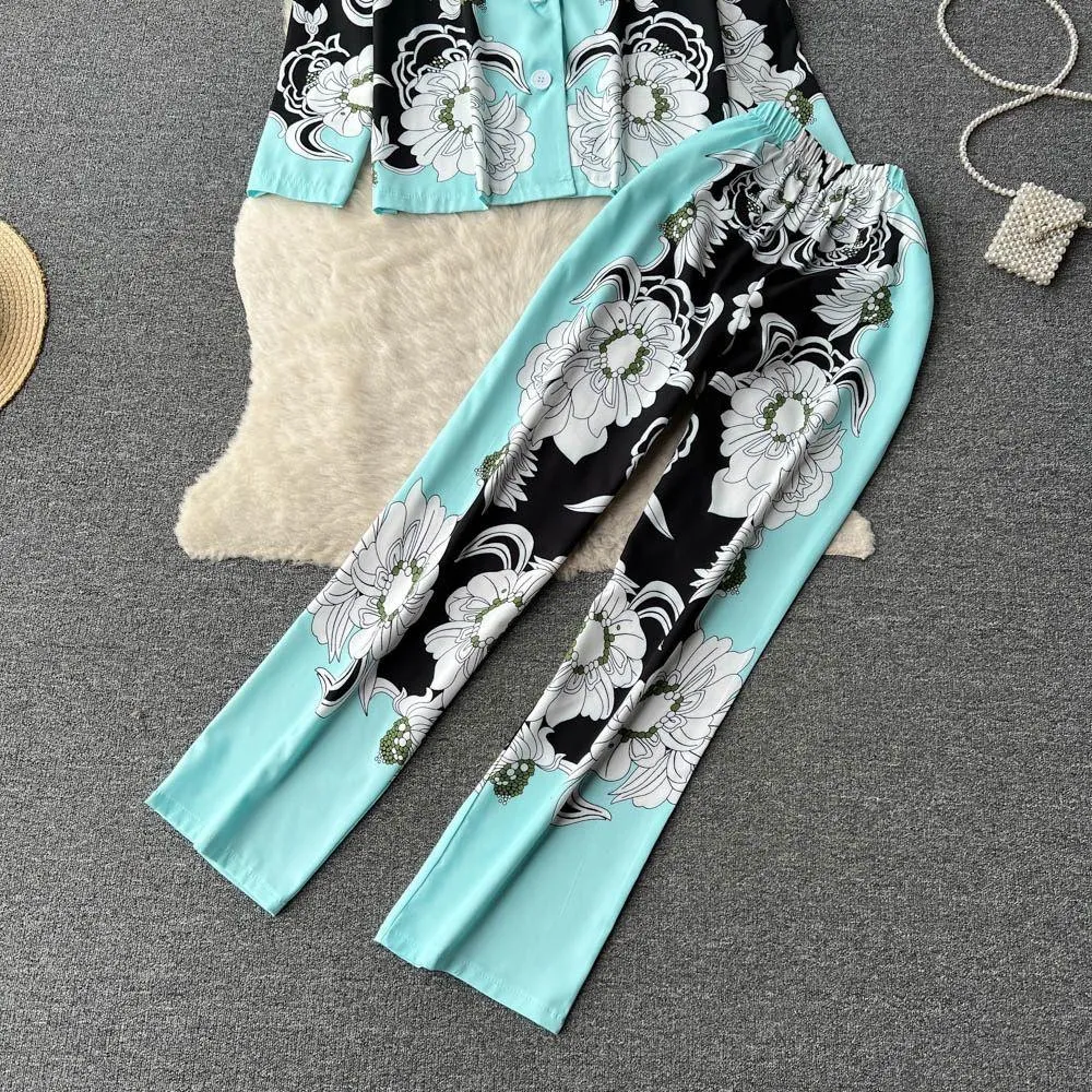 Peyton Abstract Print Coord Set