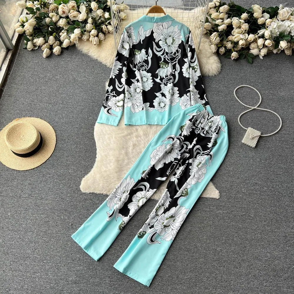 Peyton Abstract Print Coord Set