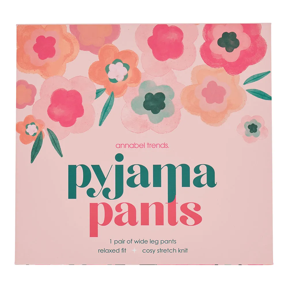 Pyjama Pants - Midnight Blooms