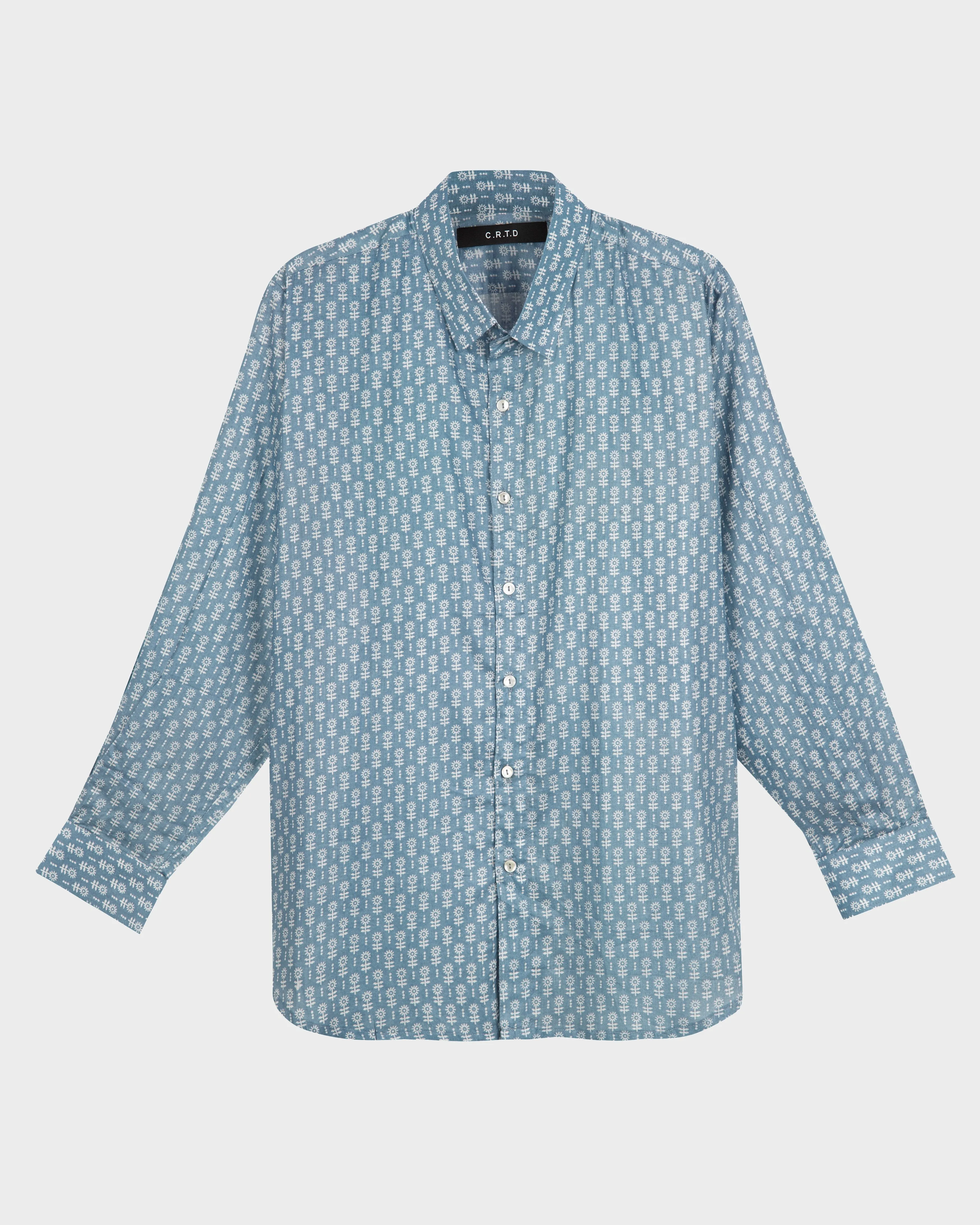 RUMA SHIRT IN FADED BLUE