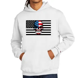 Skull Flag Men's Champion Hoodie - Ships from The US