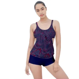 Spangled Boyleg Tankini Set