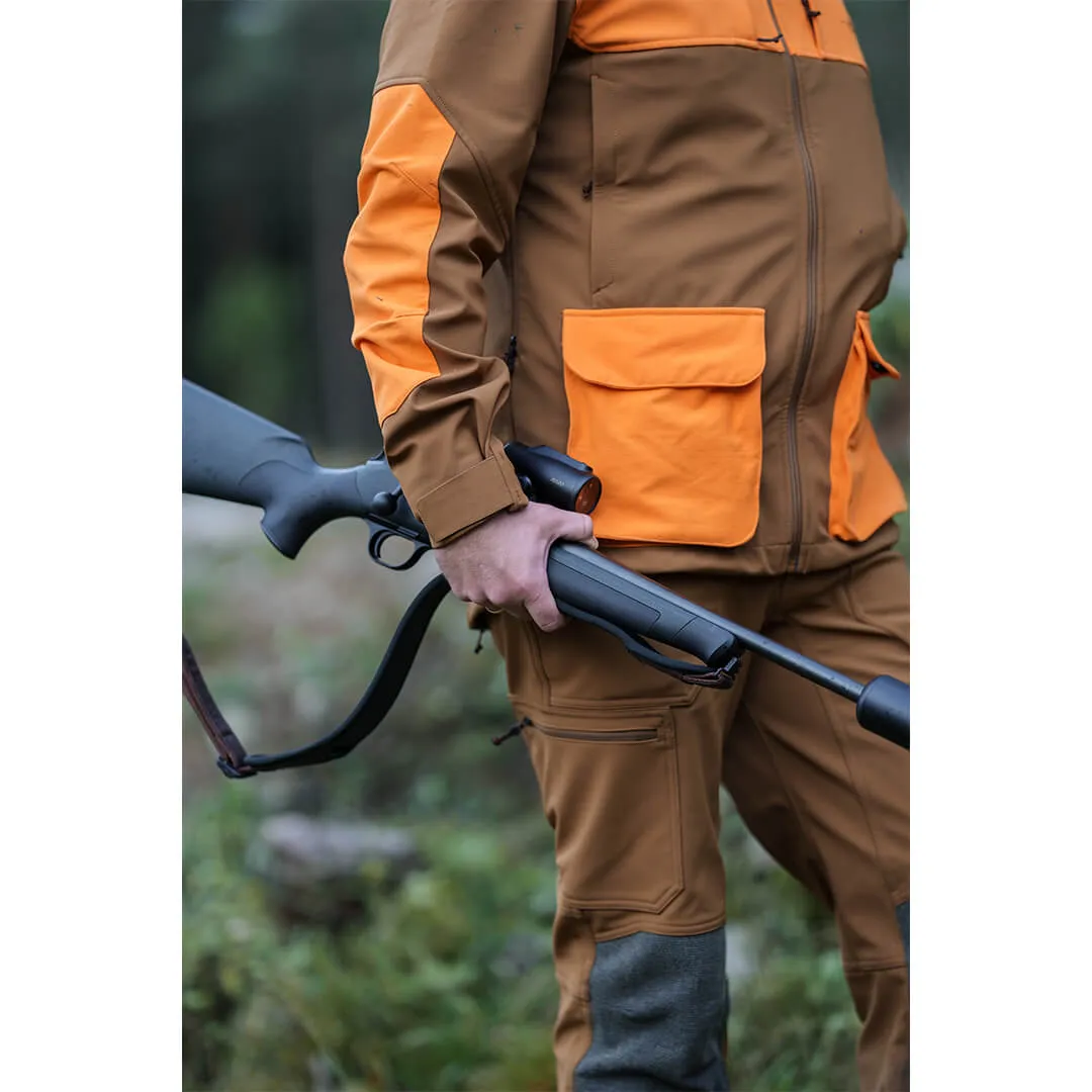 Tackle Softshell Trousers - Rubber Brown by Blaser