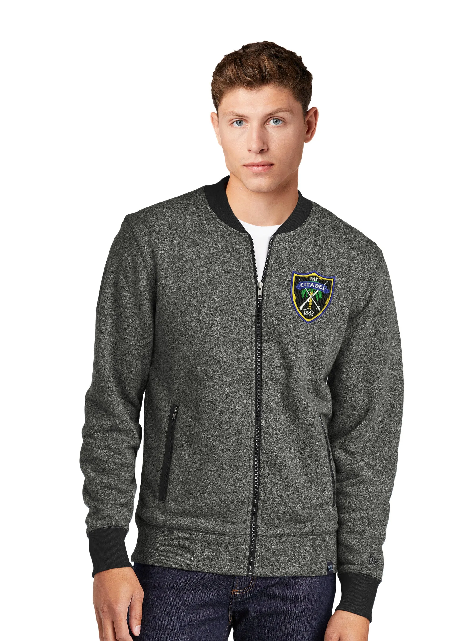 The Citadel Shield, New Era® French Terry Baseball Full-Zip