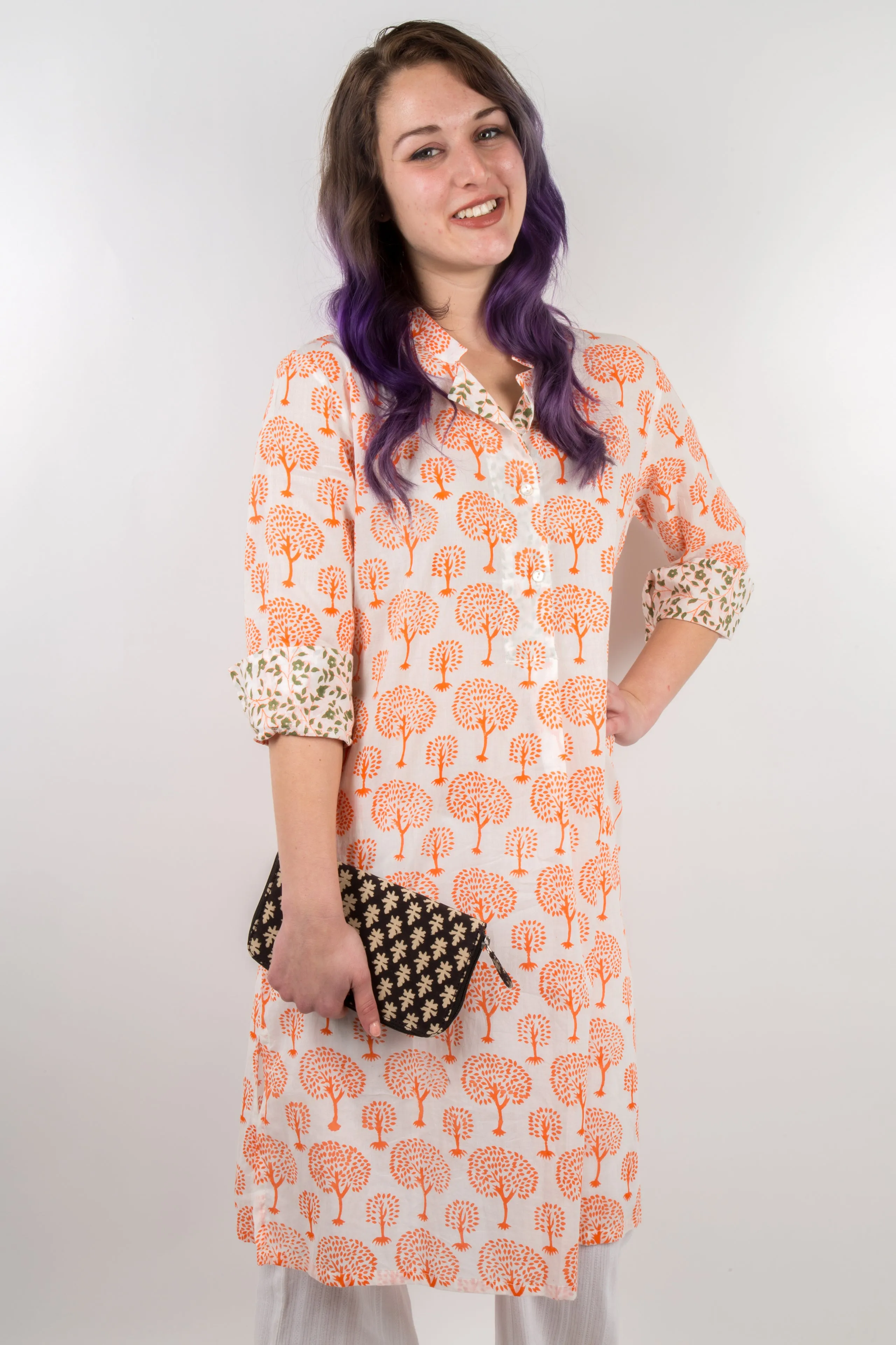 Tunic top/kurti- Tree of Life