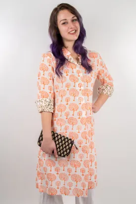 Tunic top/kurti- Tree of Life