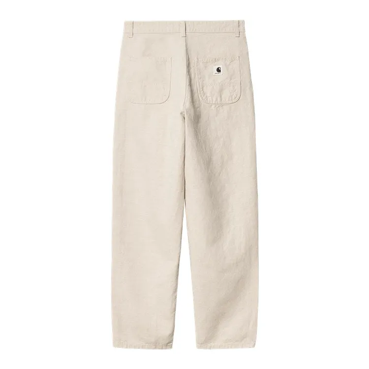 W' ETHEL DOUBLE KNEE PANT / CARHARTT WIP / NATURAL RINSED